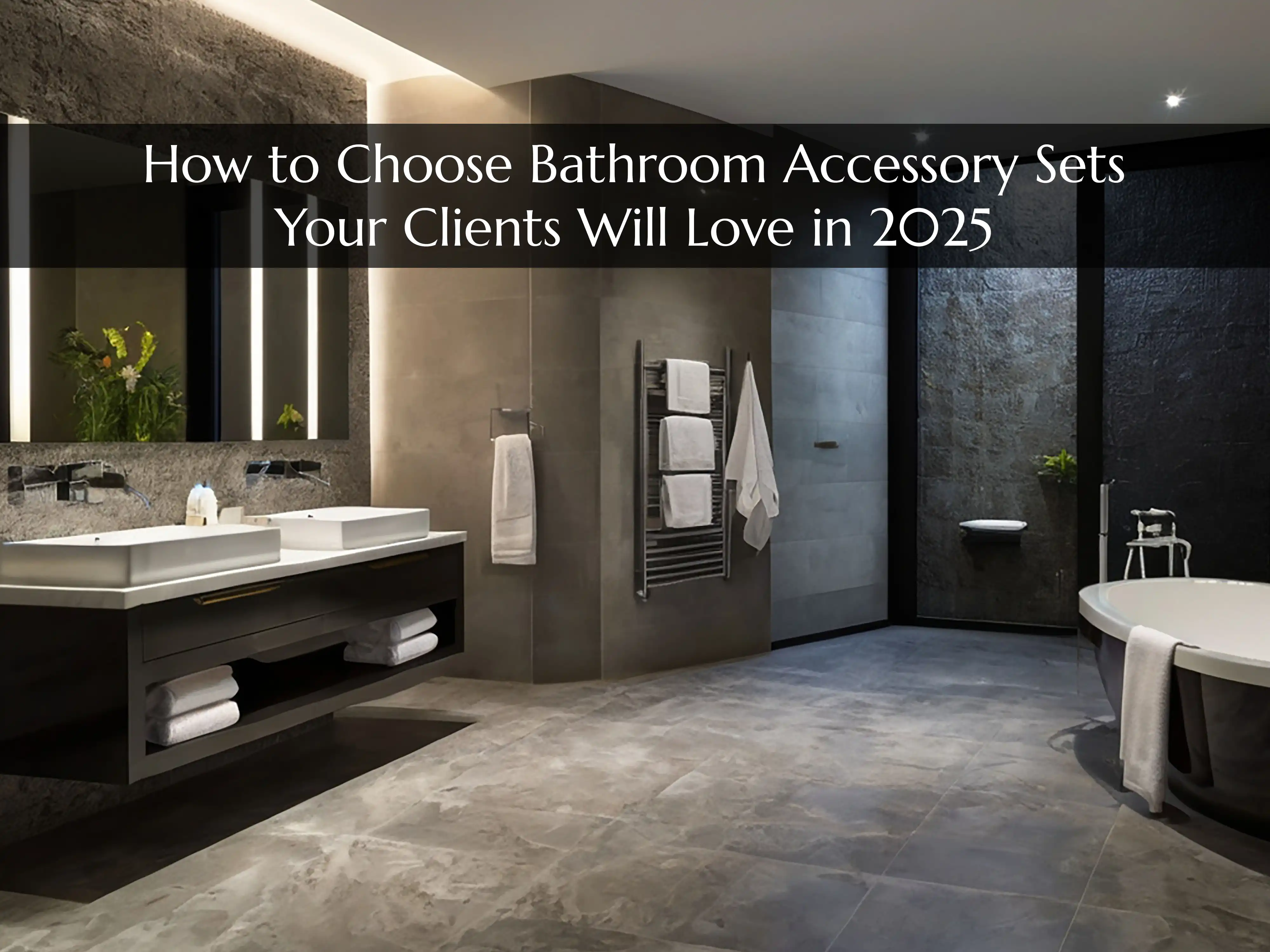 How to Choose Bathroom Accessory Sets: Your Clients Will Love in 2025