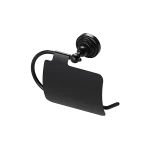 Arc-Toilet Paper Holder Hooded